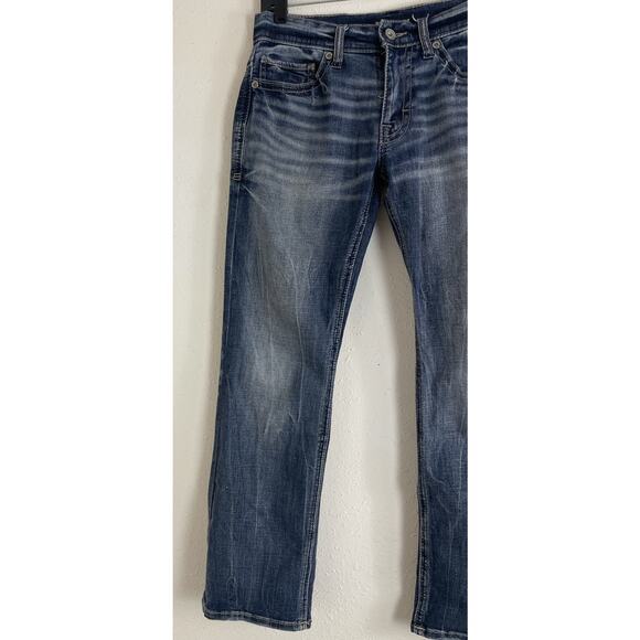 BKE Jeans Mens Size 30x30(30x29) Blue Aiden Bootcut Denim Western - Picture 2 of 12
